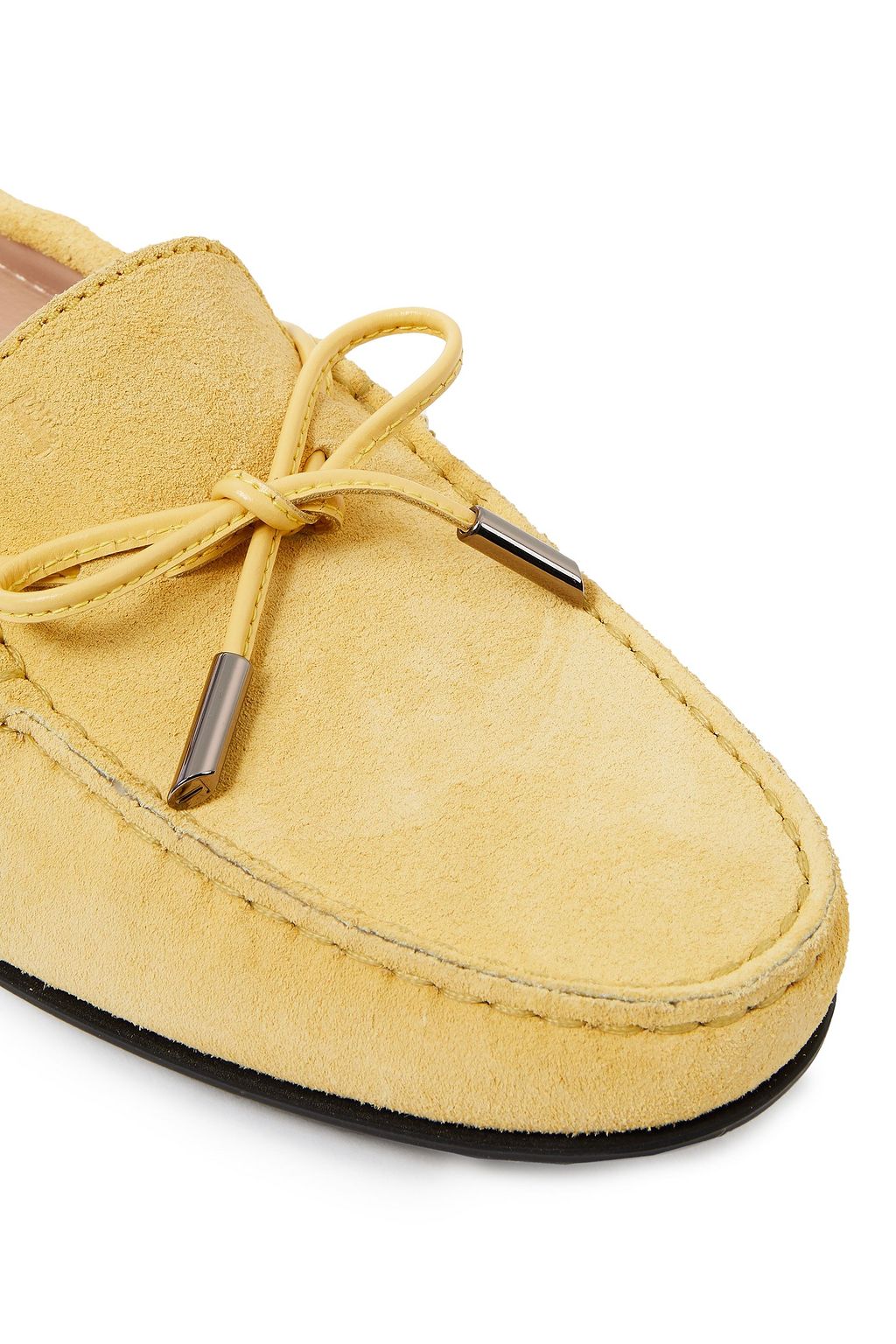 TOD'S Heaven Lacetto suede loafers