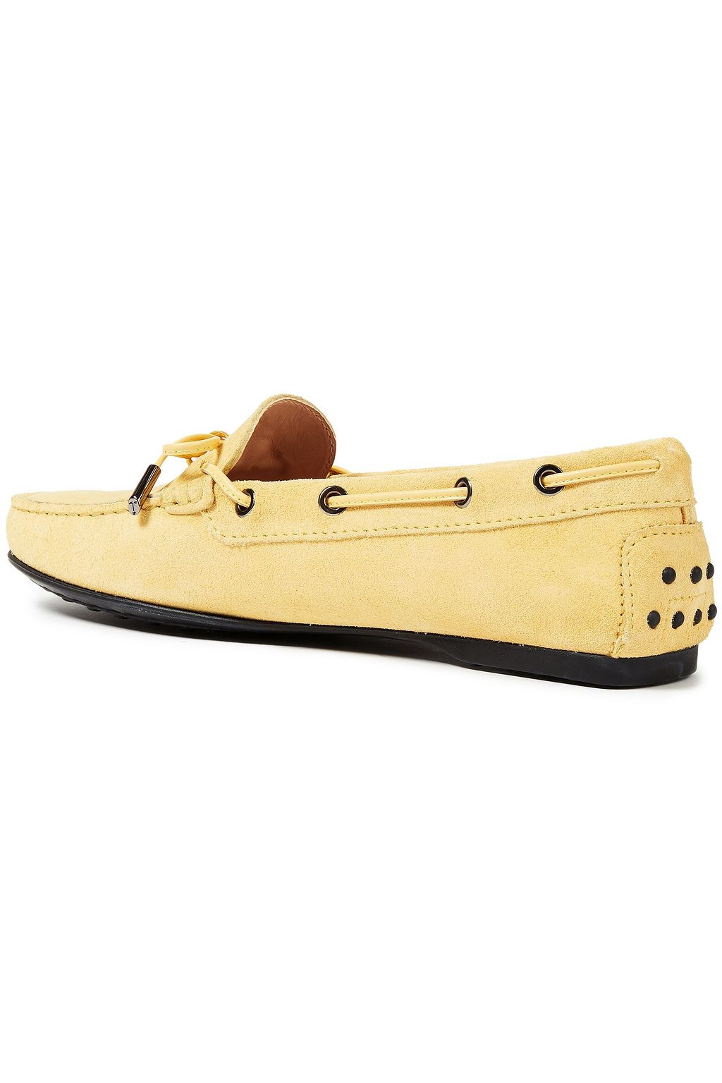 TOD'S Heaven Lacetto suede loafers