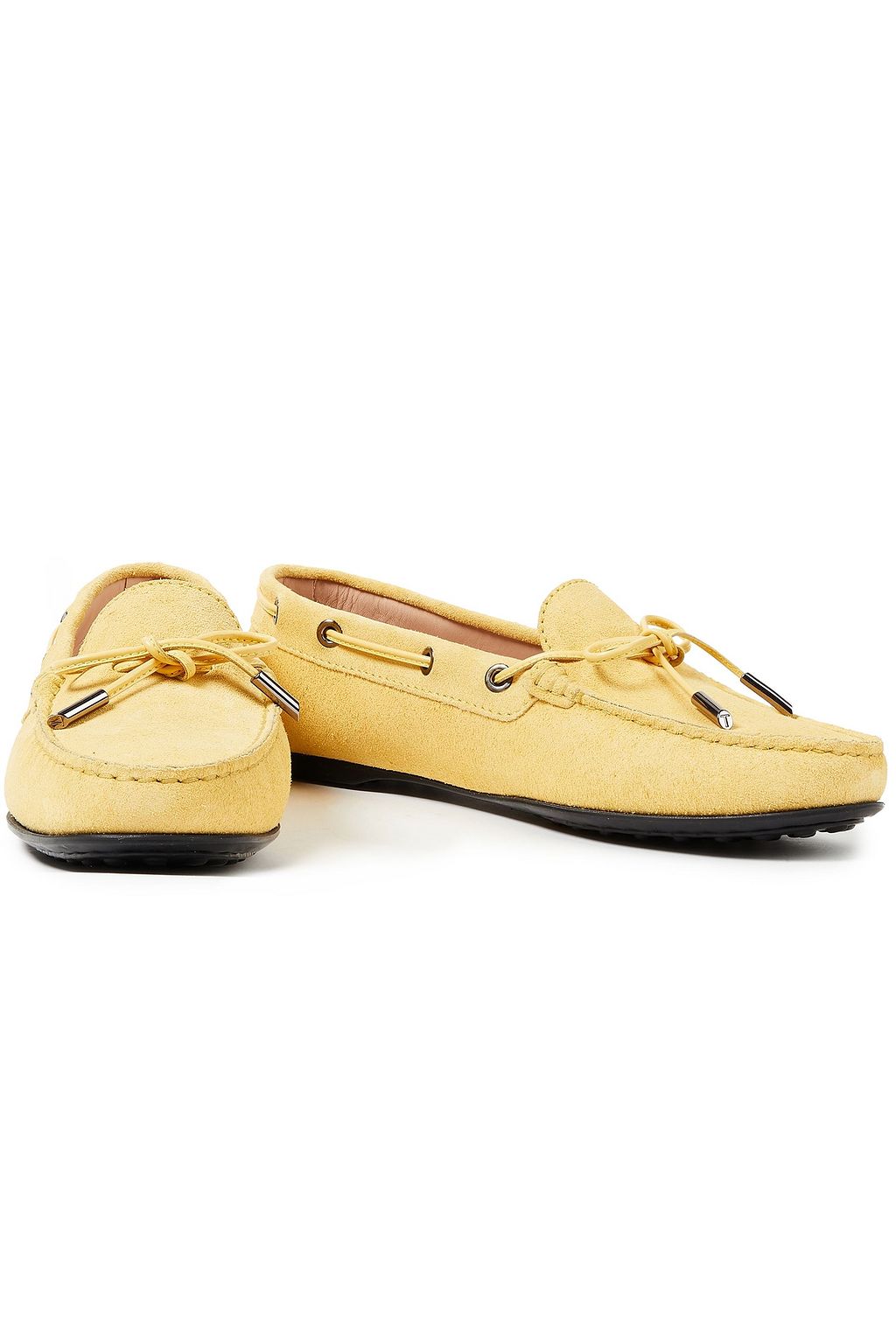 TOD'S Heaven Lacetto suede loafers