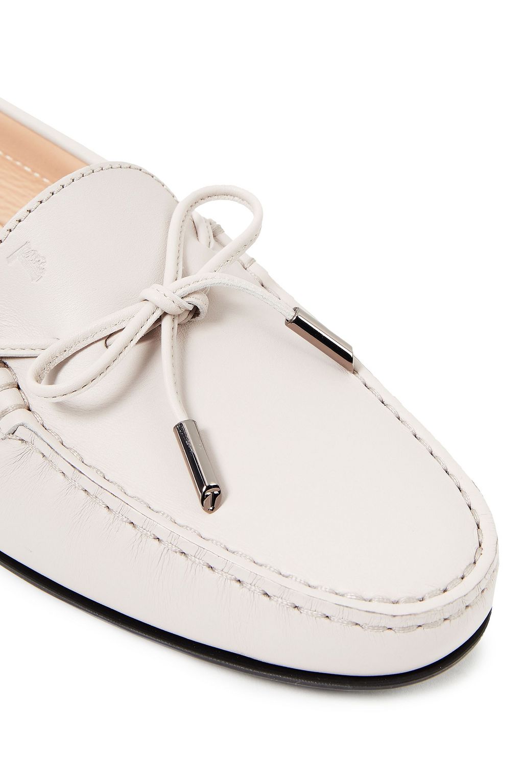 TOD'S Lacetto leather loafers