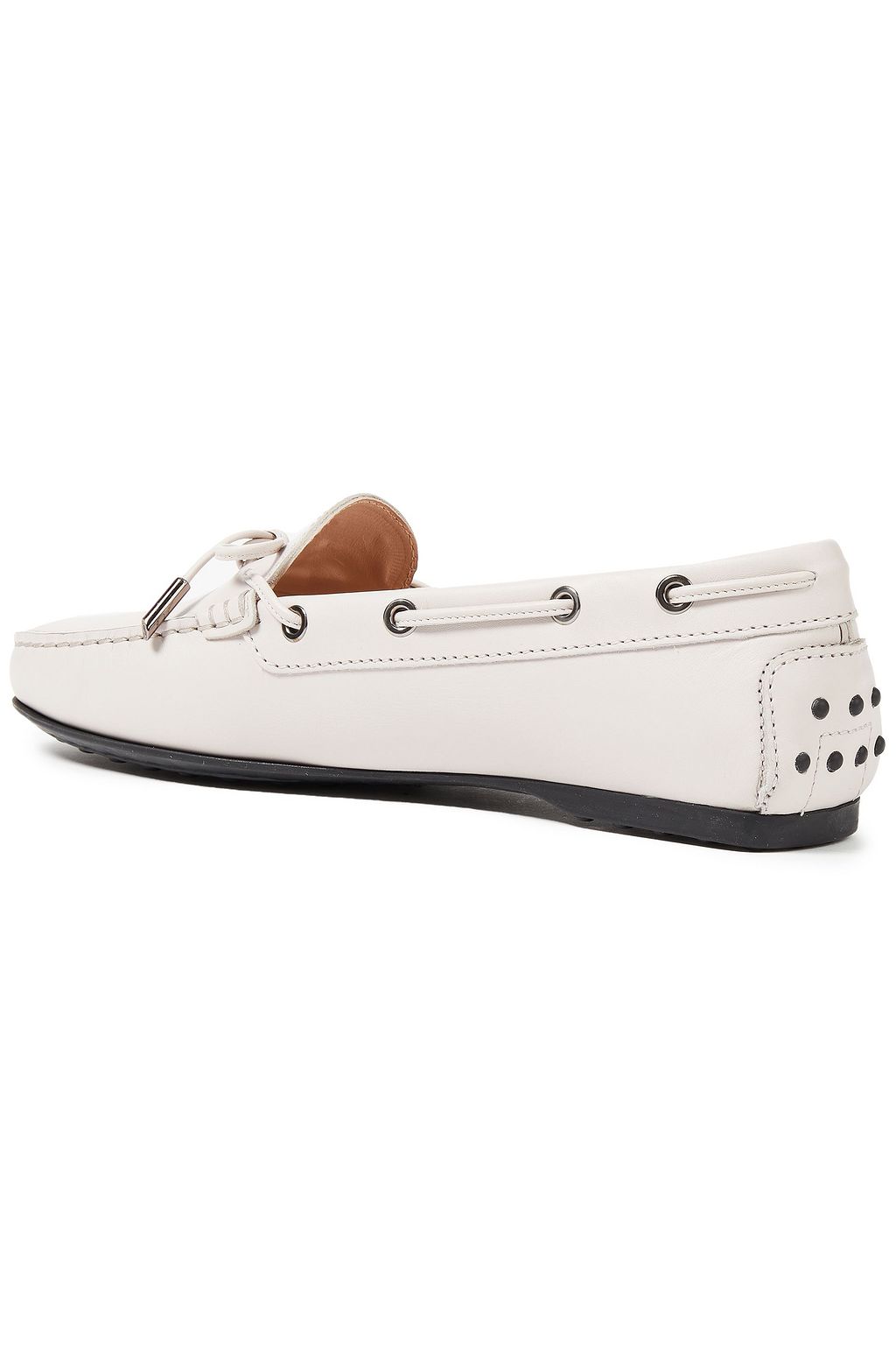 TOD'S Lacetto leather loafers
