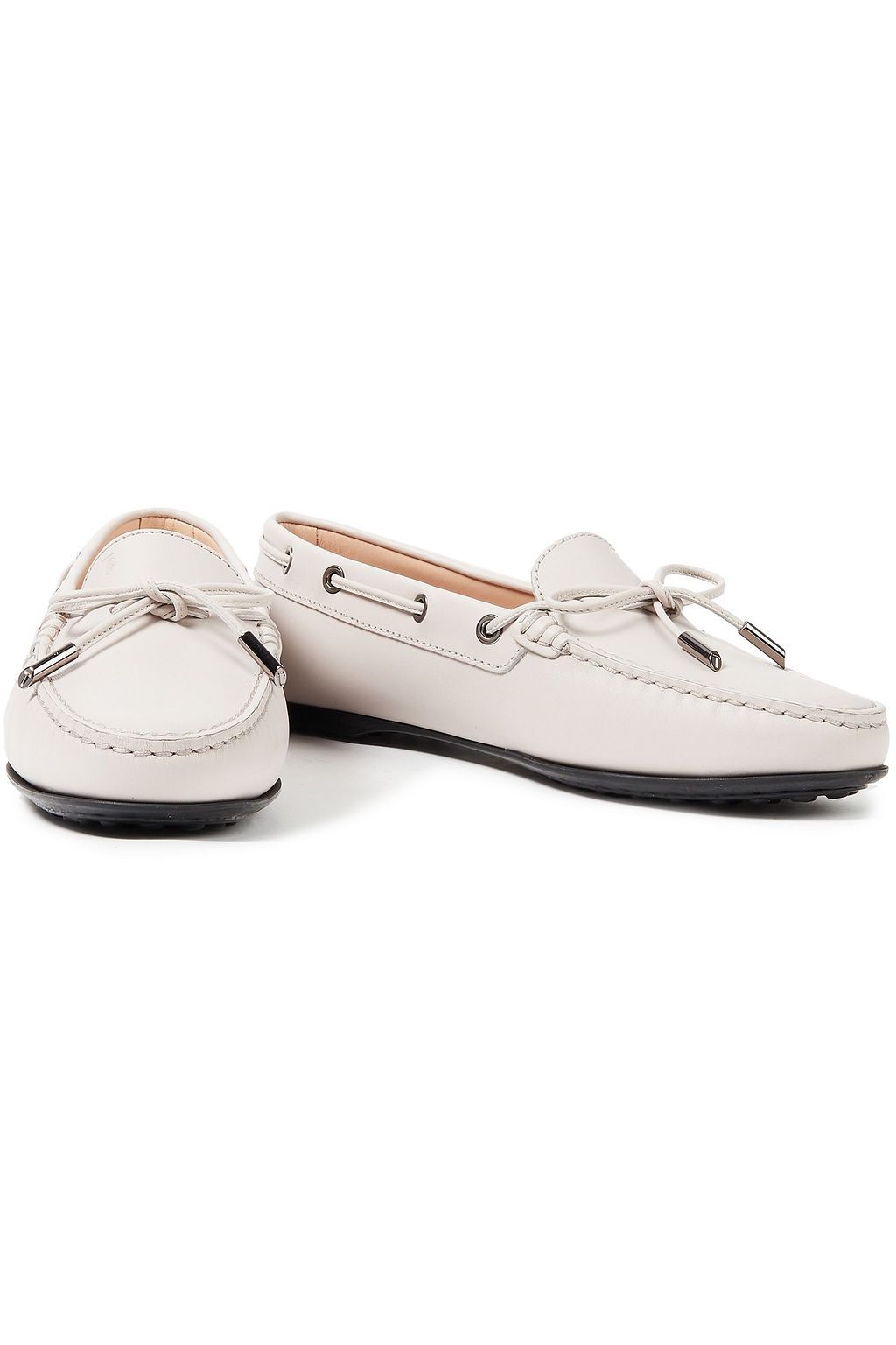 TOD'S Lacetto leather loafers