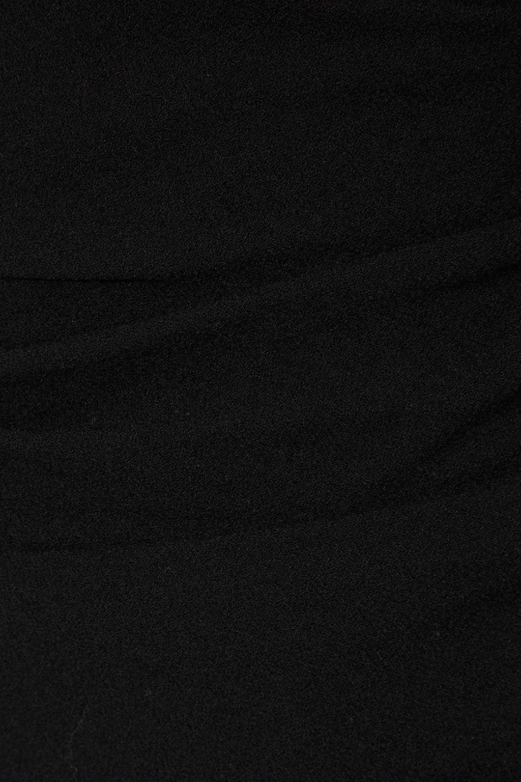 ETRO Ruched wool-crepe dress
