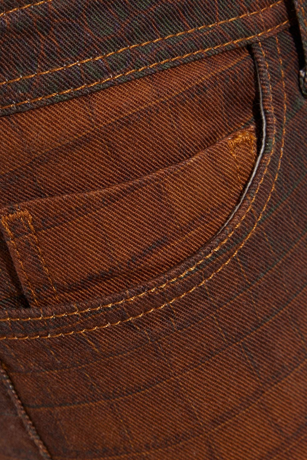 ETRO Printed low-rise skinny jeans