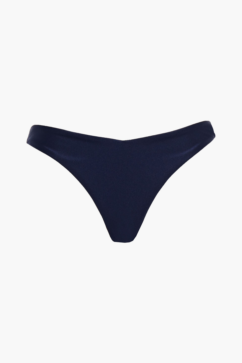 Zimmermann Mid-rise Bikini Briefs In Midnight Blue