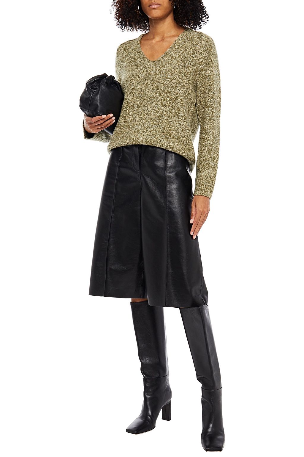 VINCE. Mélange knitted sweater