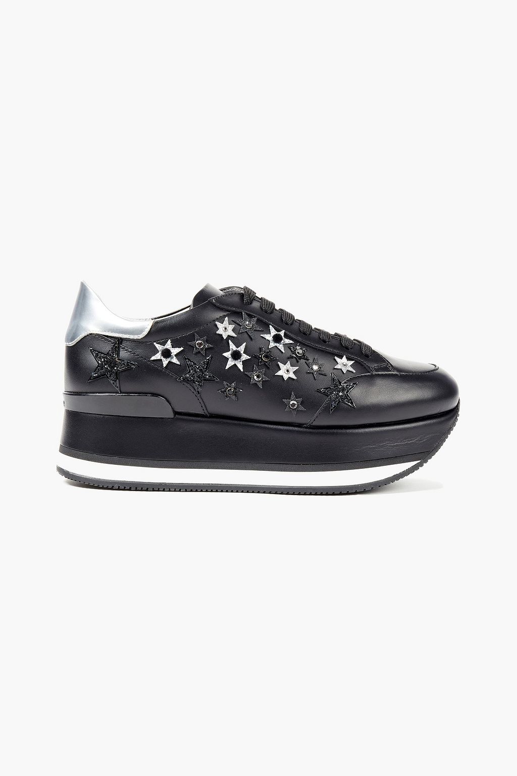 embellished platform sneakers