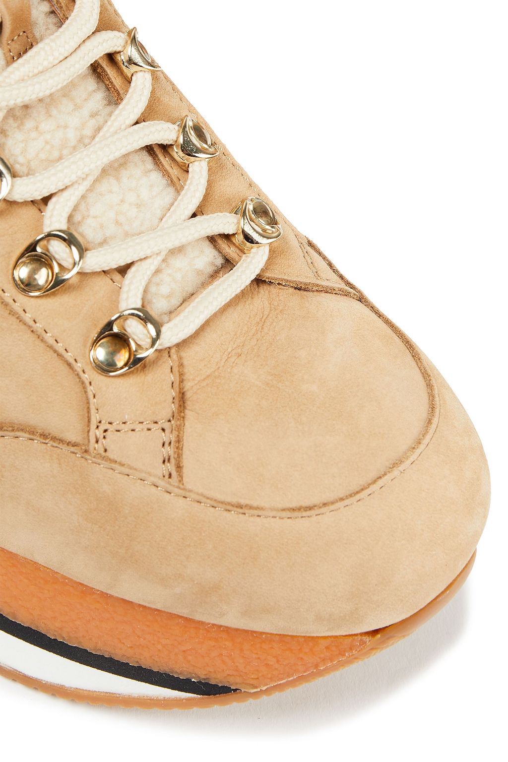 HOGAN Suede platform sneakers