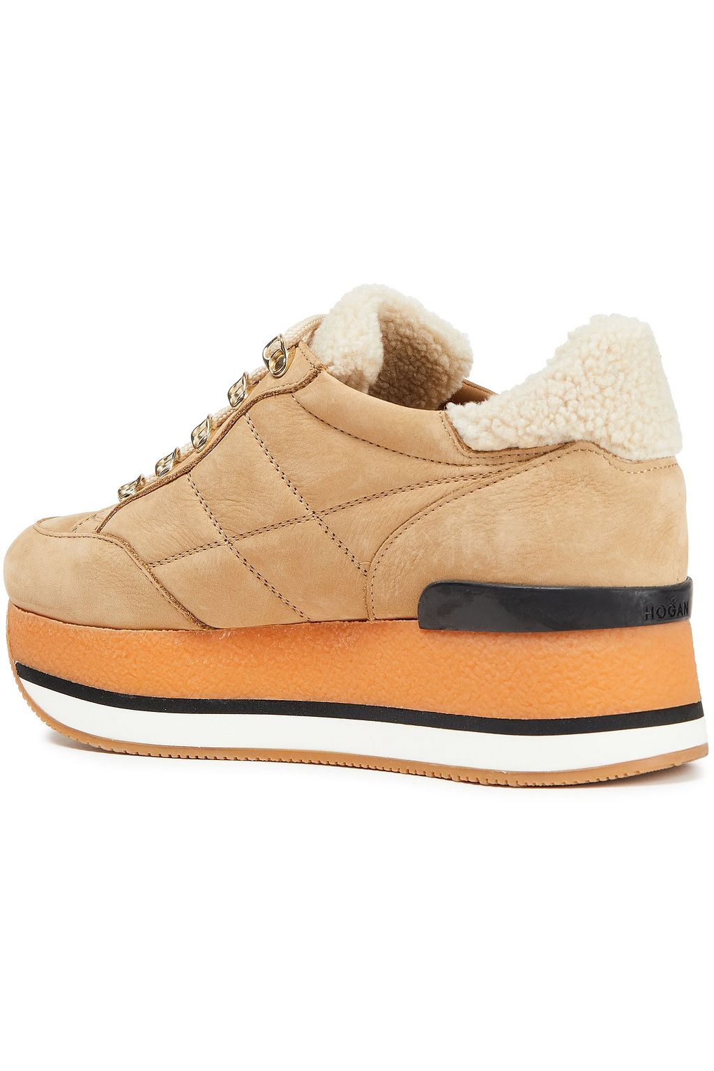 HOGAN Suede platform sneakers