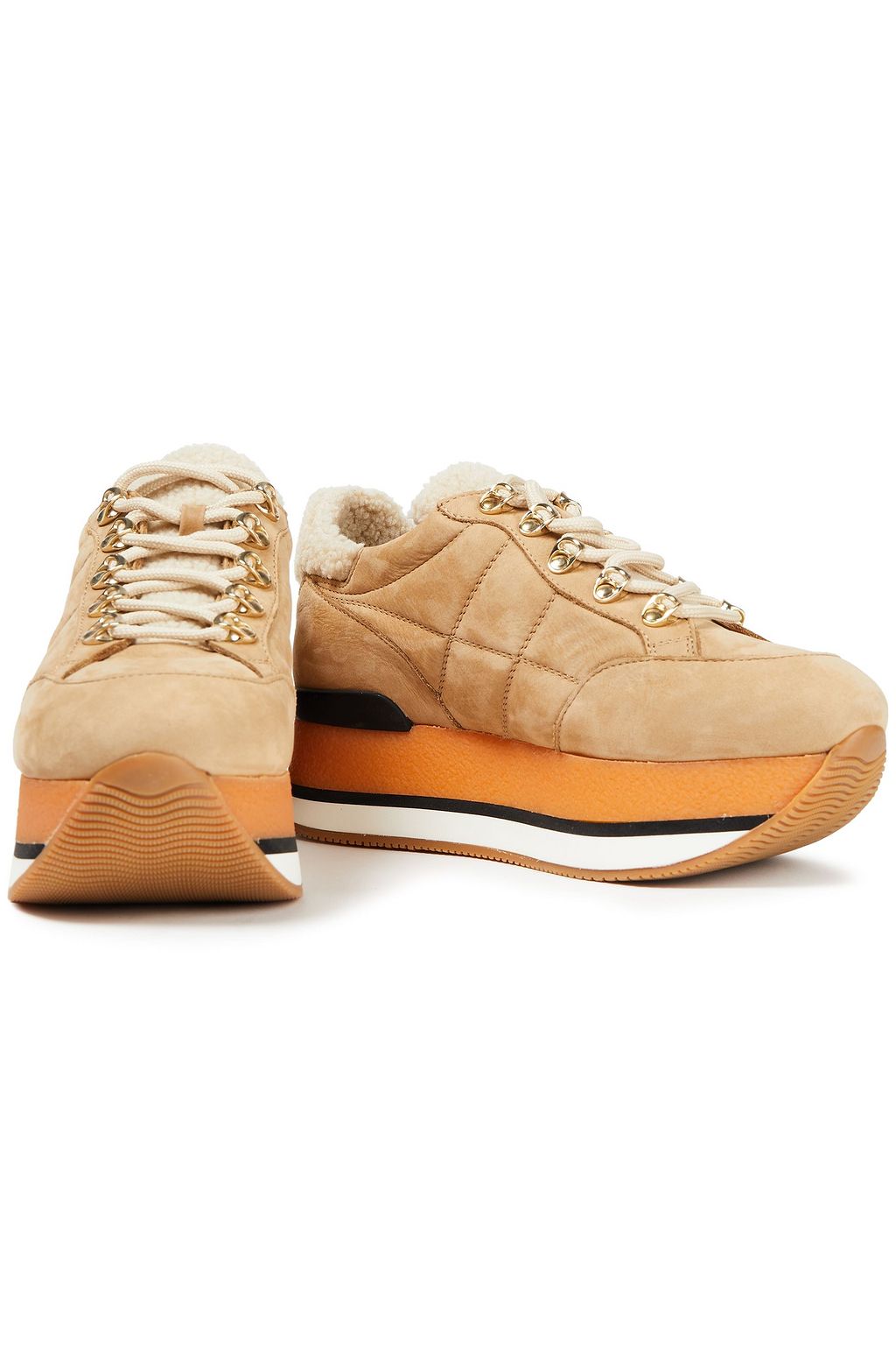 HOGAN Suede platform sneakers