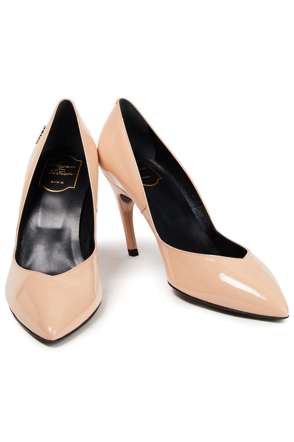 ROGER VIVIER Choc Real  RV patent-leather pumps
