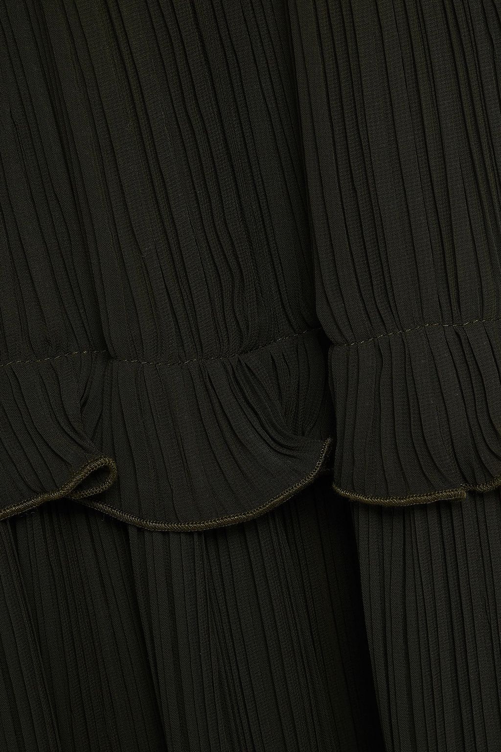 KENZO Ruffled plissé-crepe mini skirt