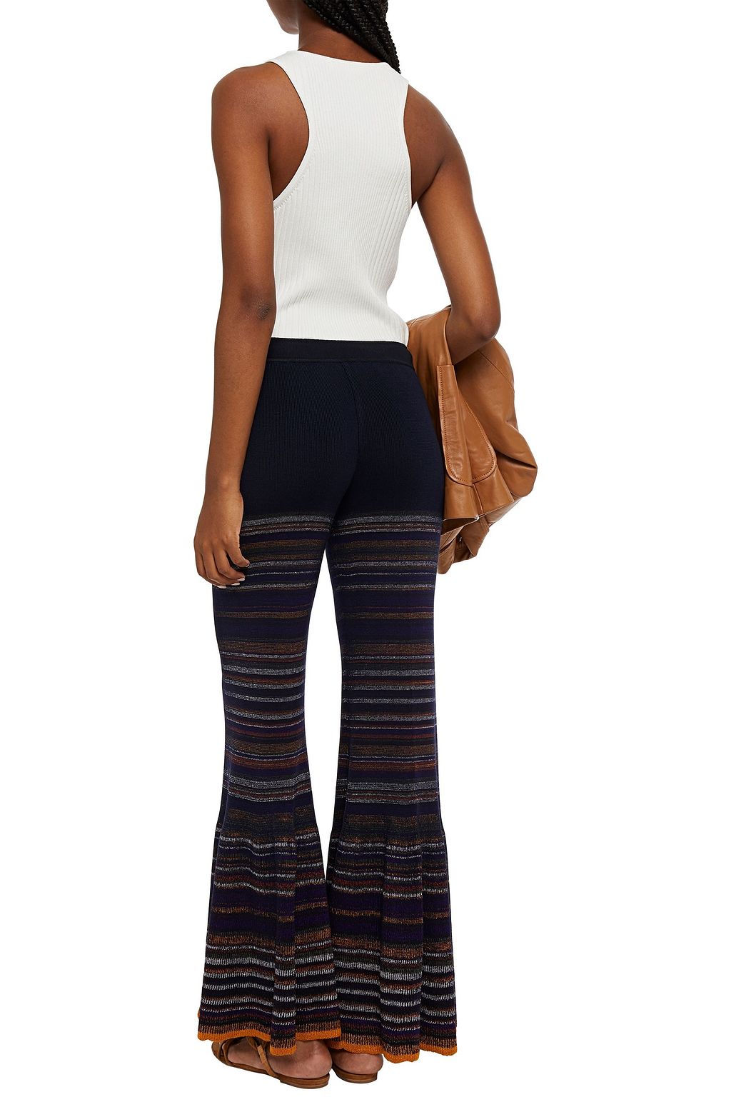 MISSONI Crochet-knit flared pants