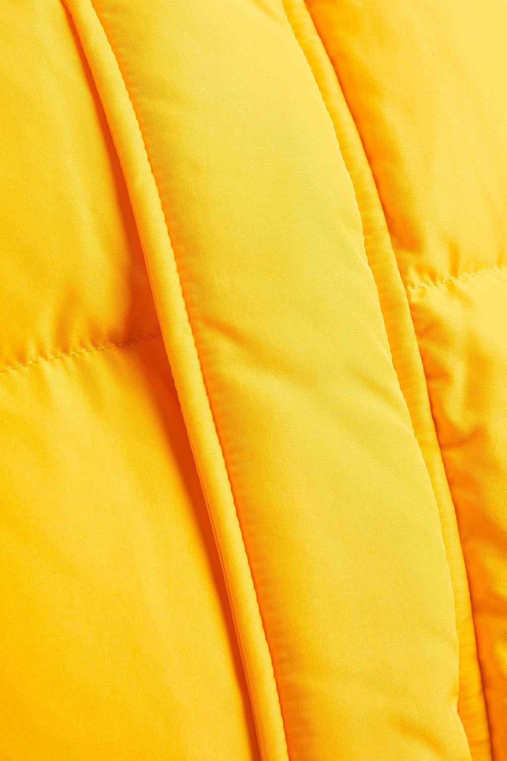 MSGM Logo-appliquéd convertible quilted shell jacket