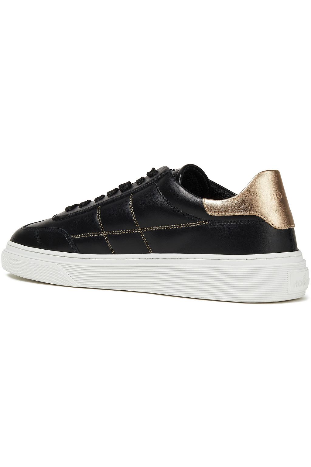 HOGAN Quilted leather sneakers