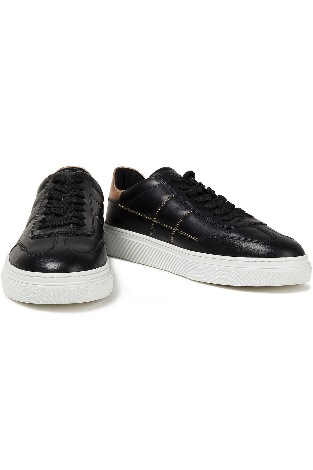 HOGAN Quilted leather sneakers