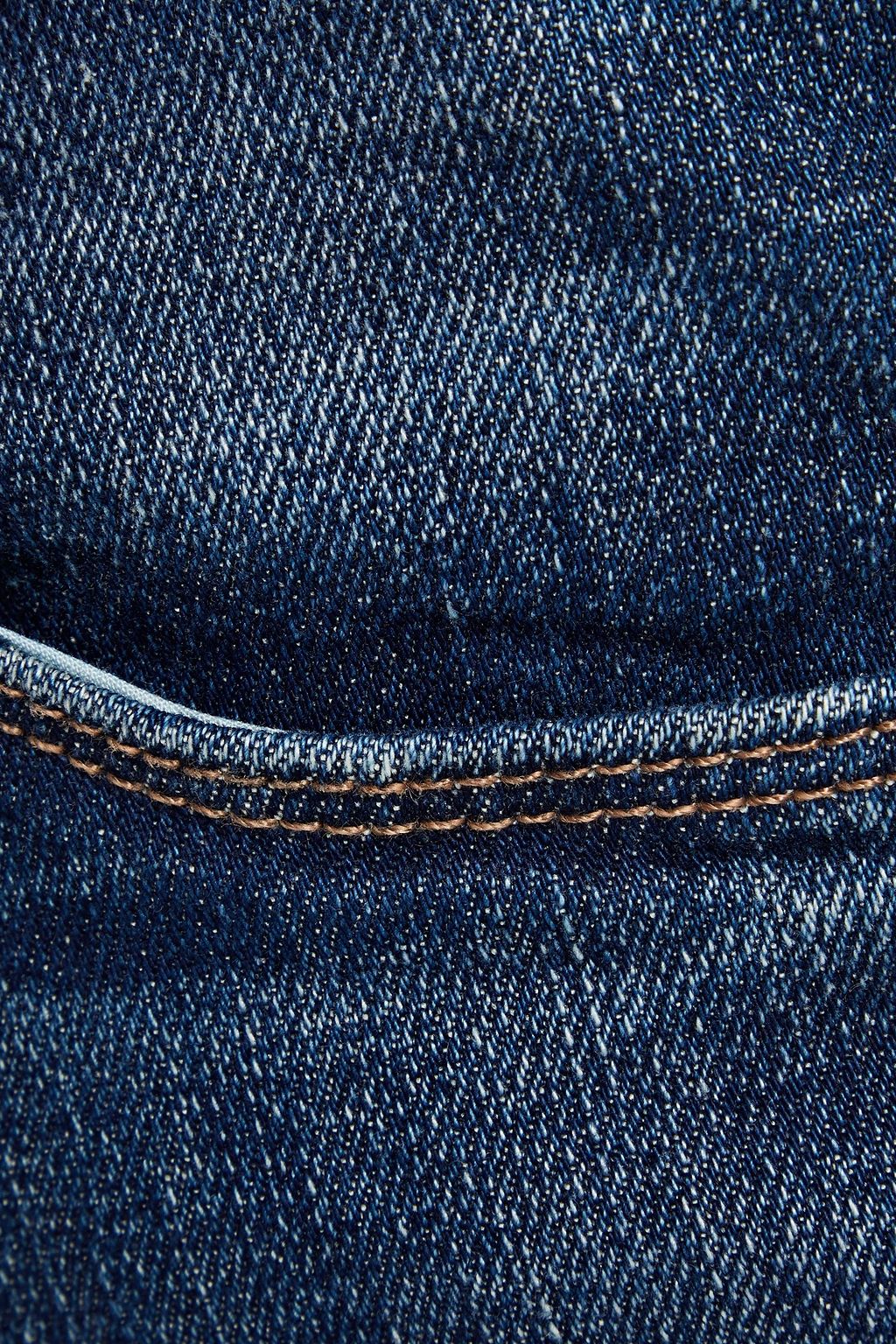 MOTHER High-rise slim-leg jeans