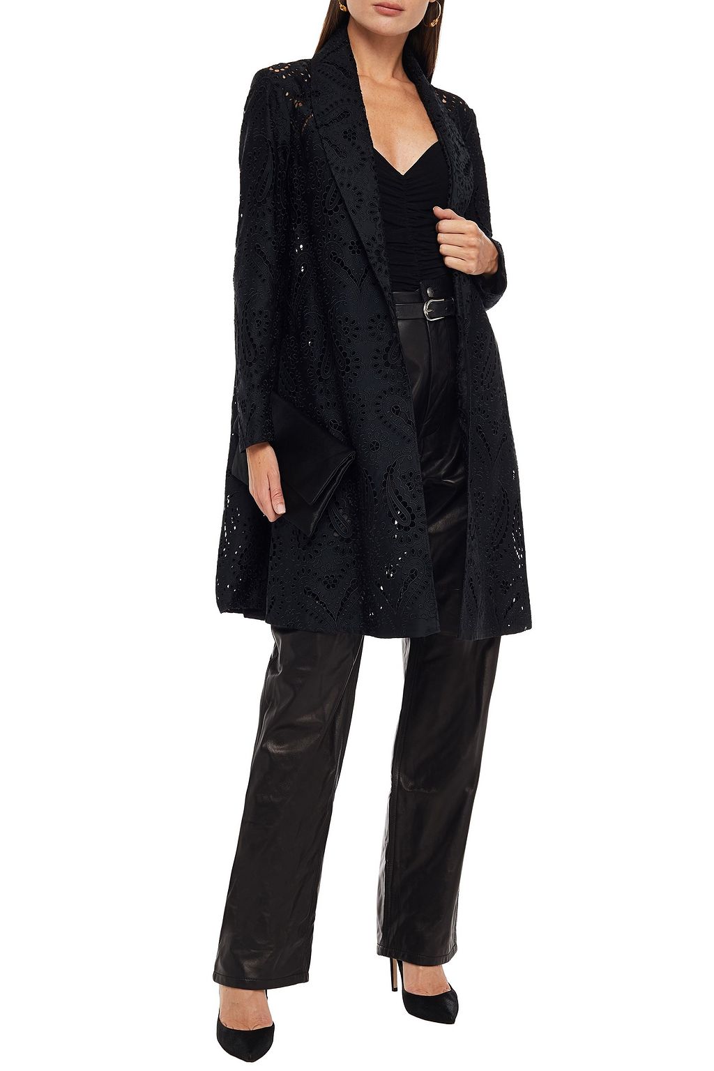 ETRO Broderie anglaise coat