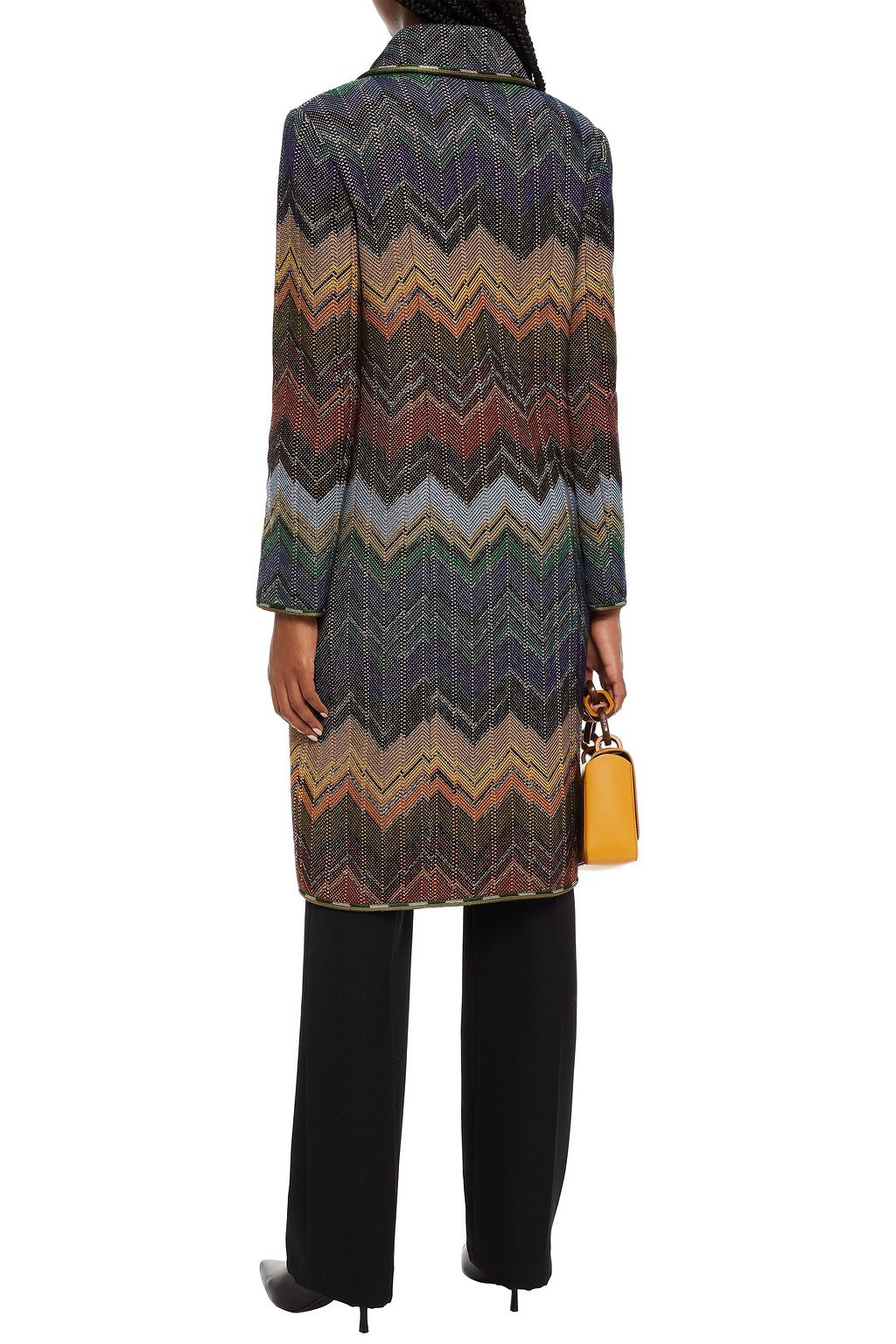 MISSONI Jacquard-knit coat