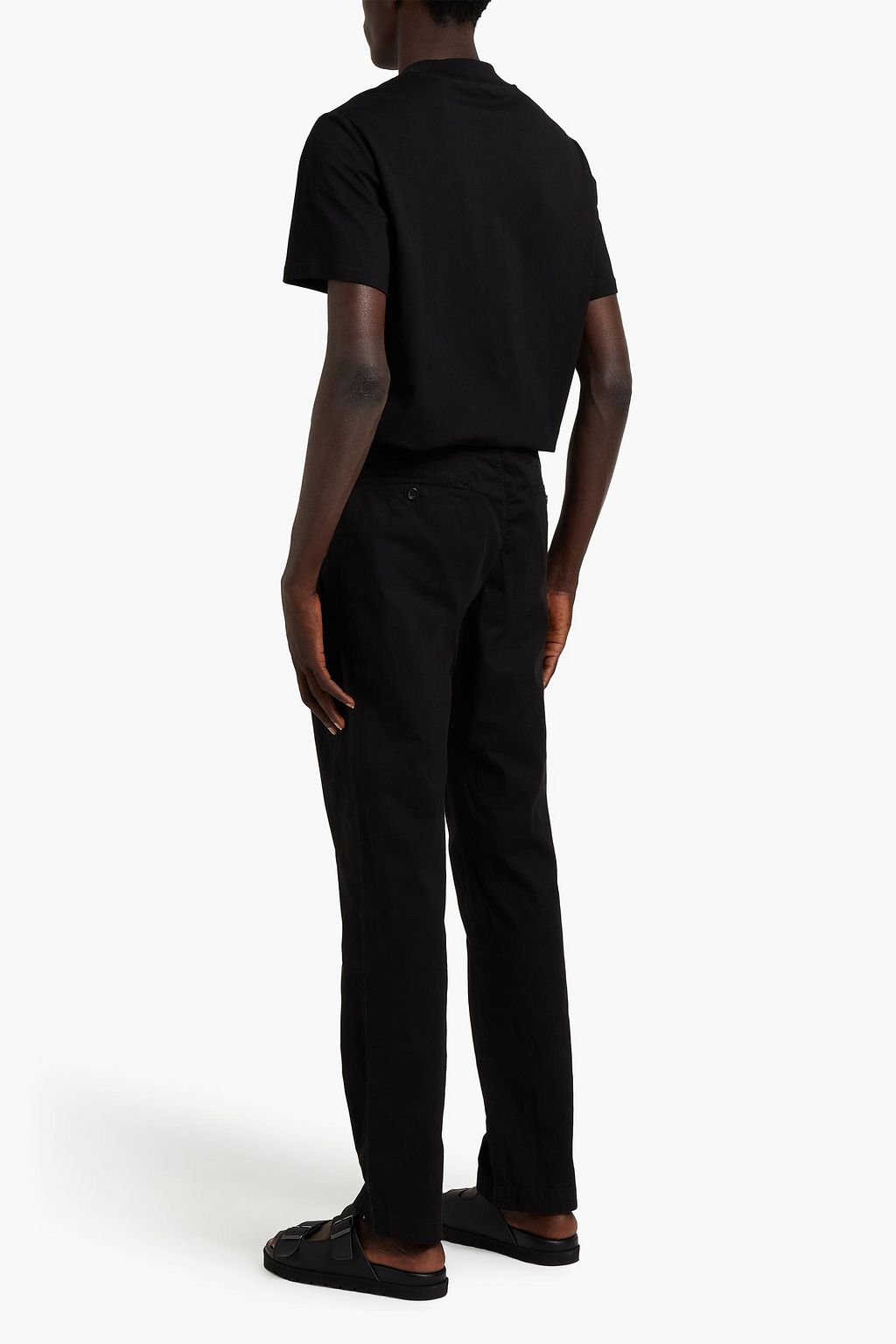 JAMES PERSE Slim-fit cotton-blend canvas pants