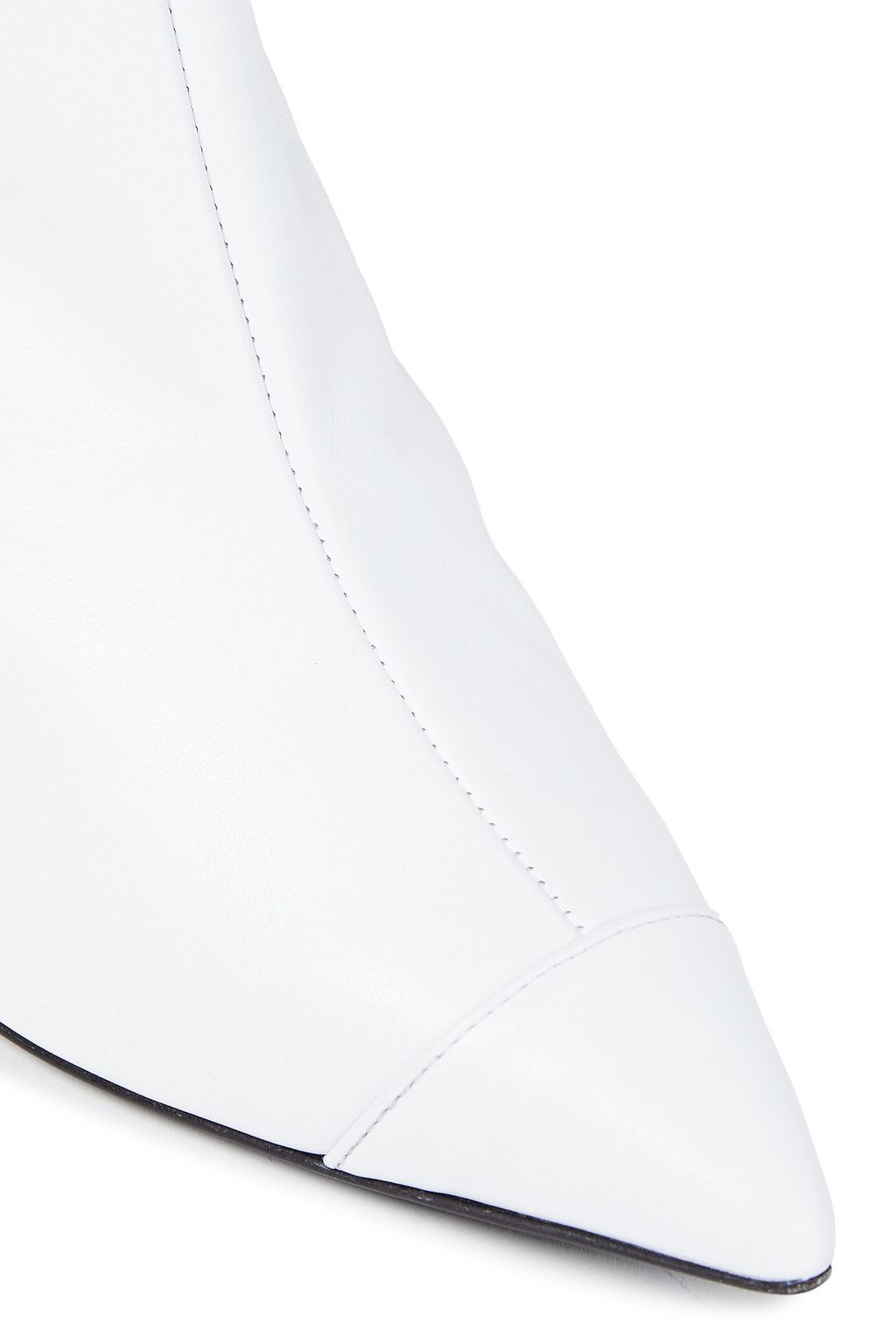 MSGM Leather ankle boots