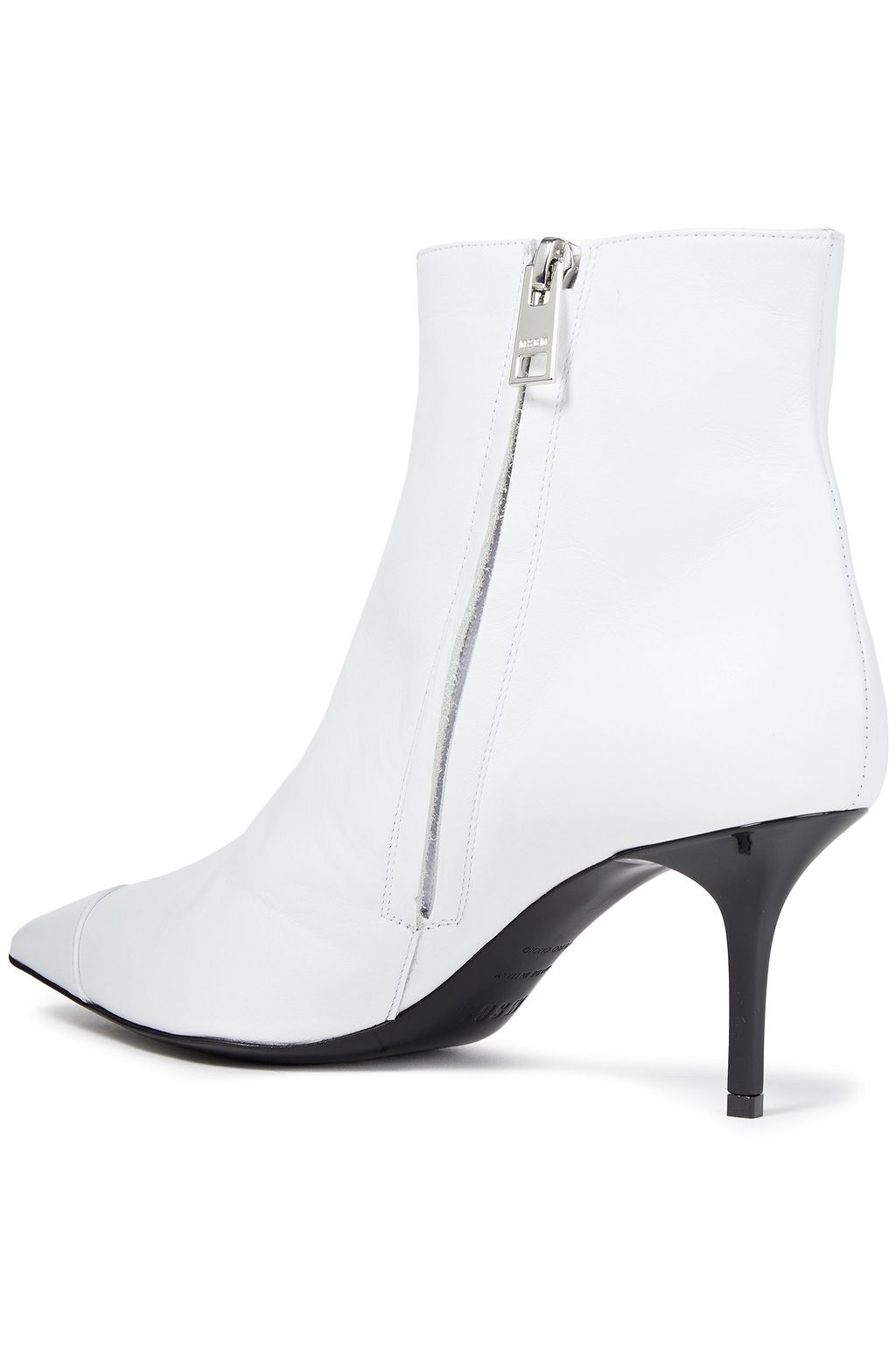 MSGM Leather ankle boots