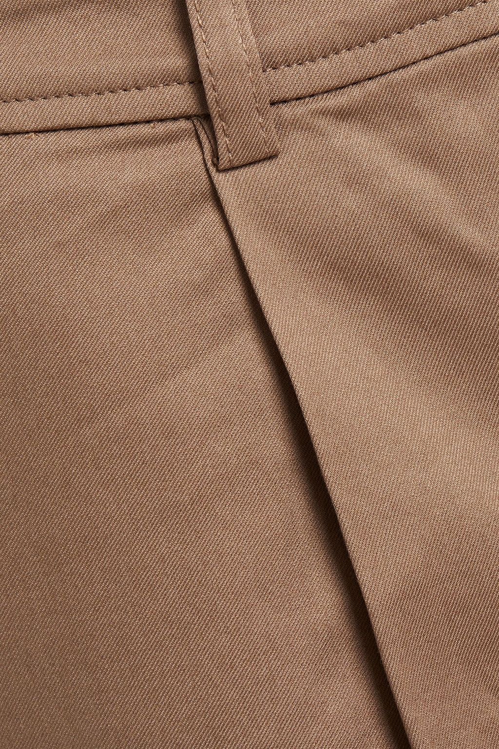 SAMSØE Φ SAMSØE Cotton-twill wide-leg pants