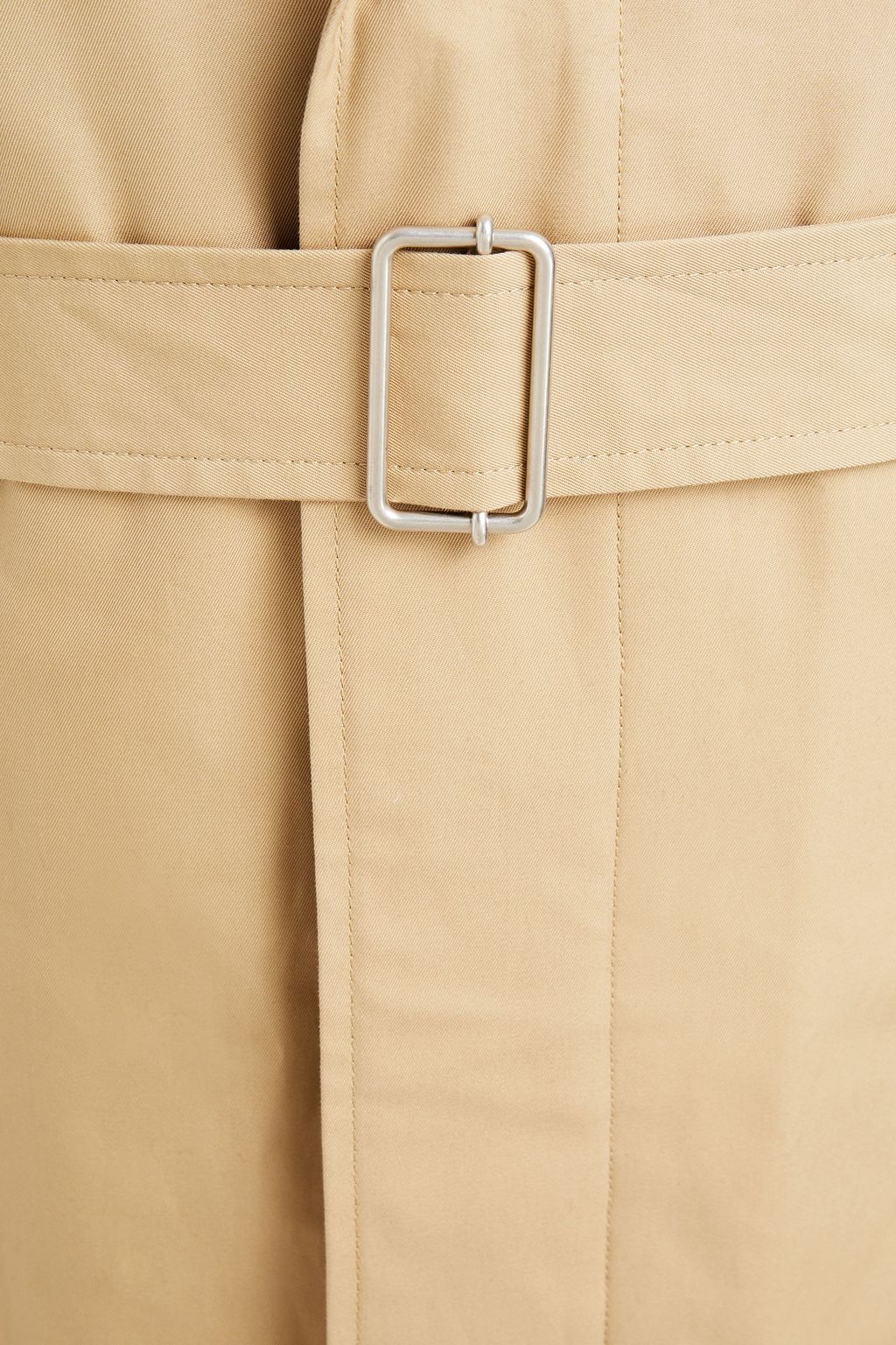 SANDRO Cotton-gabardine trench coat