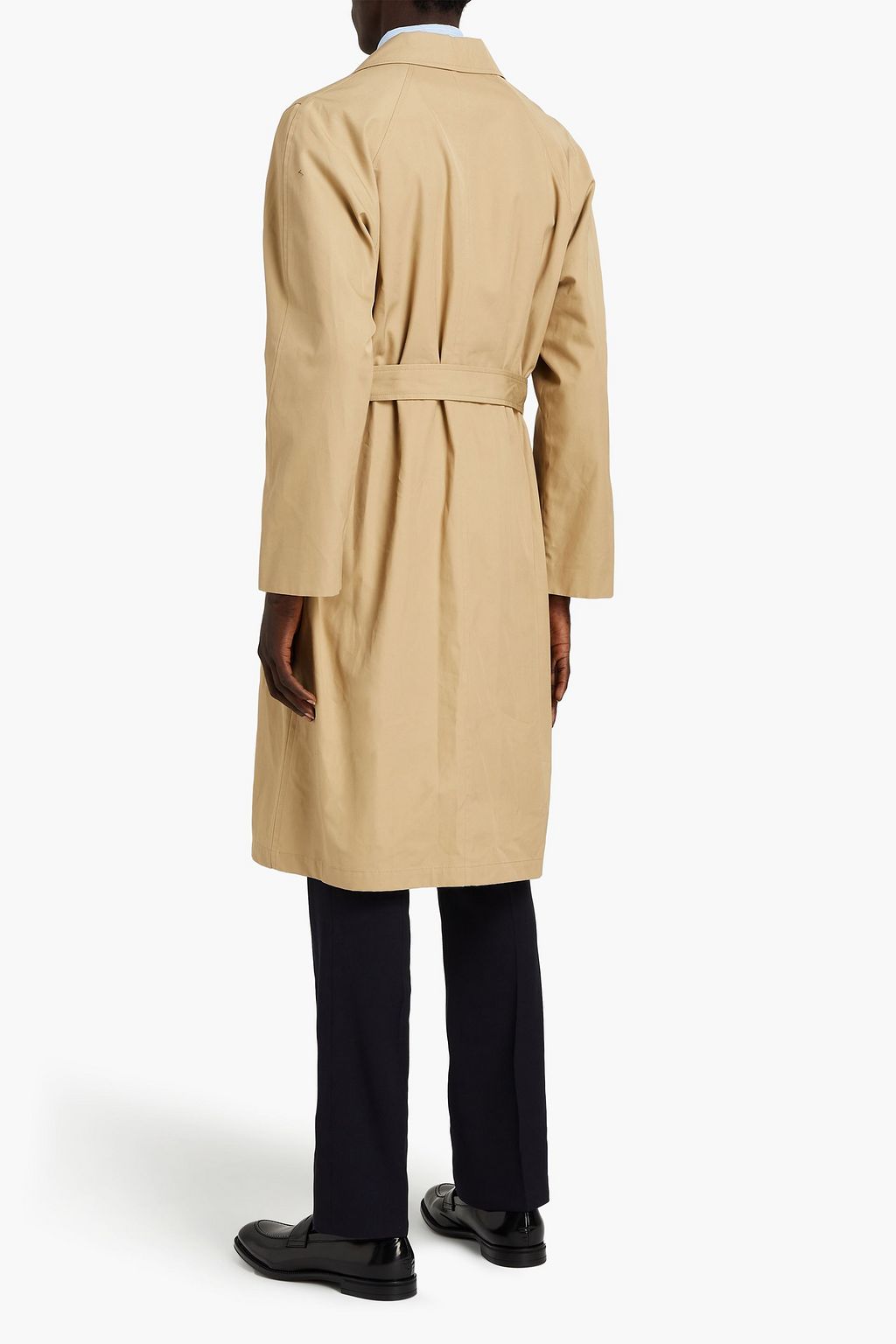 SANDRO Cotton-gabardine trench coat