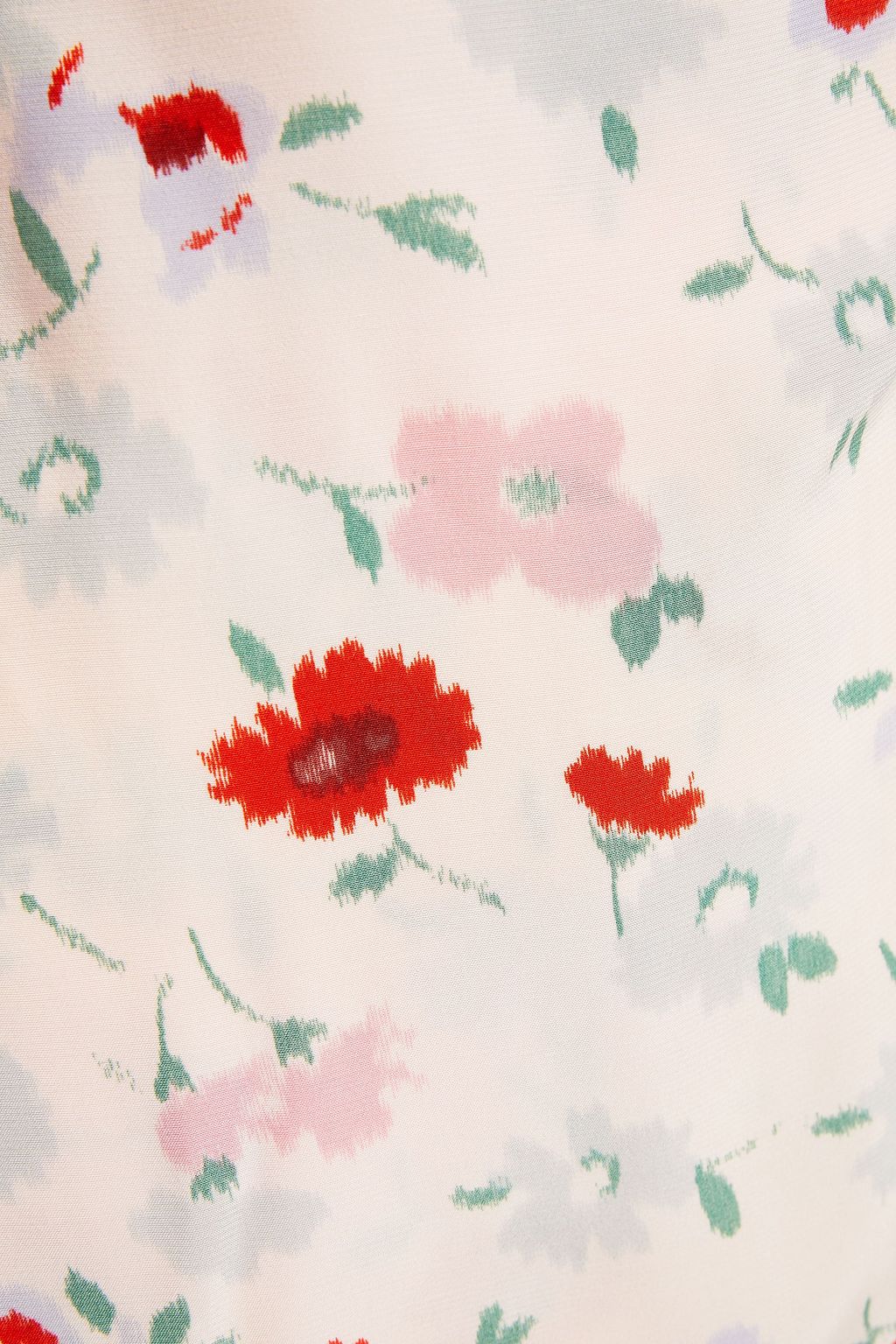 SAMSØE Φ SAMSØE Britt polka-dot crepe de chine wrap blouse