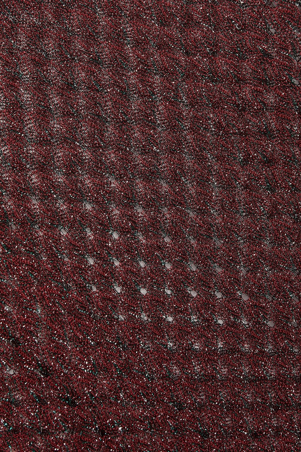 MISSONI Metallic pointelle-knit camisole