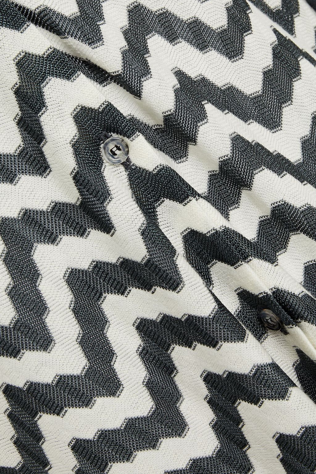 MISSONI Crochet-knit shirt