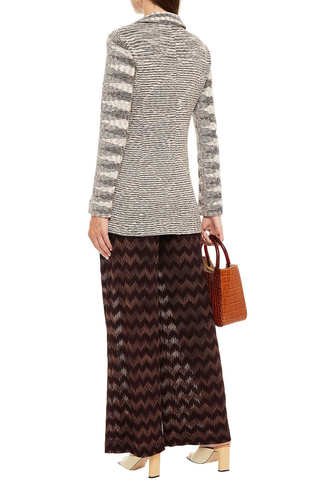 MISSONI Crochet-knit blazer