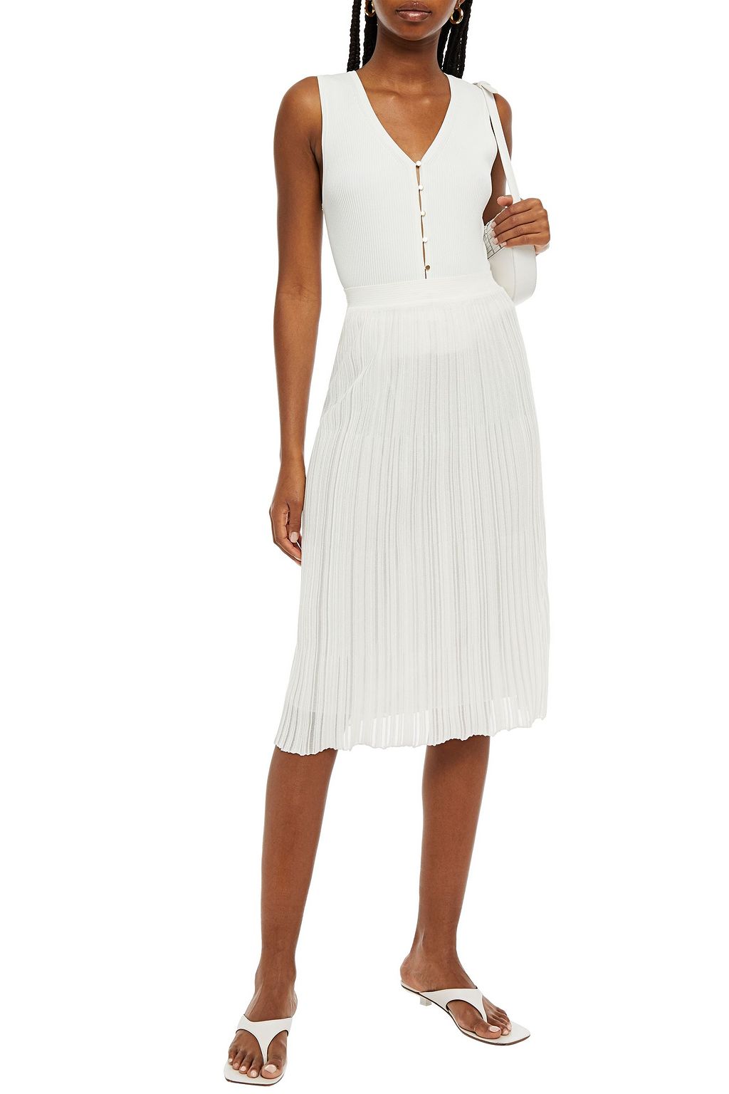 MISSONI Ribbed-knit skirt
