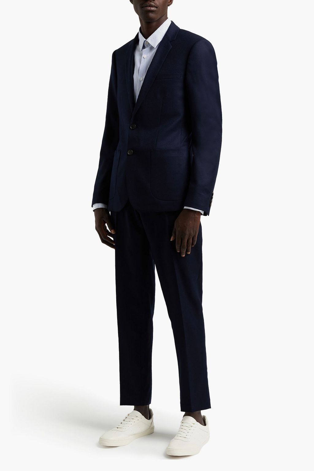 SANDRO Wool-twill suit jacket