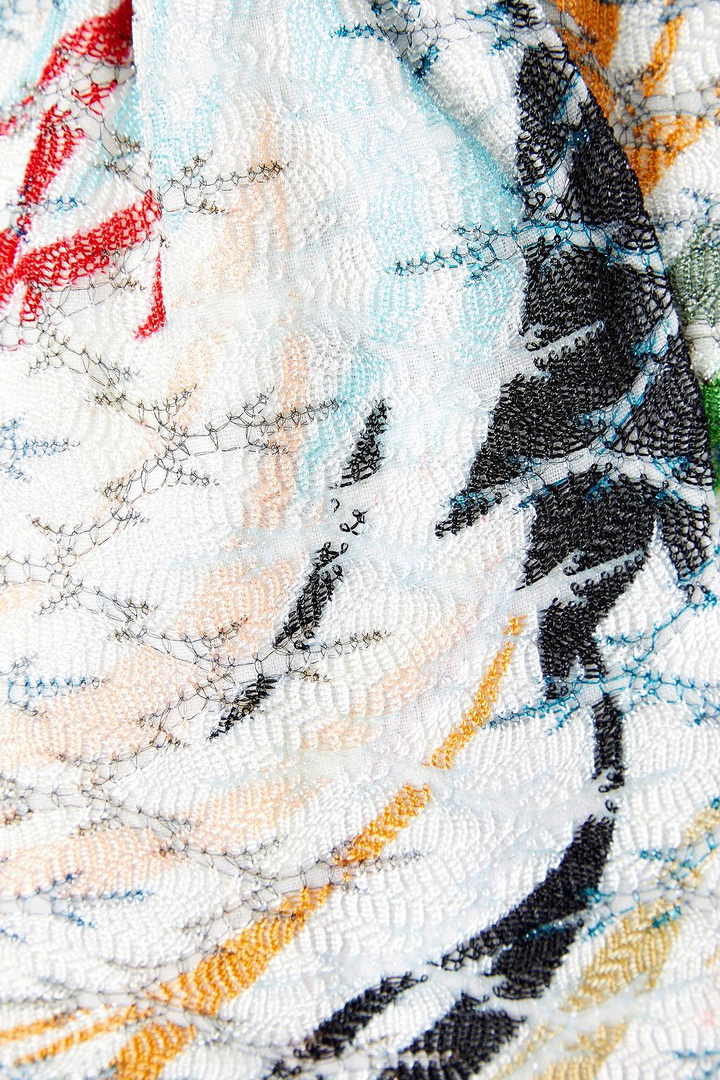MISSONI Twisted crochet-knit headband