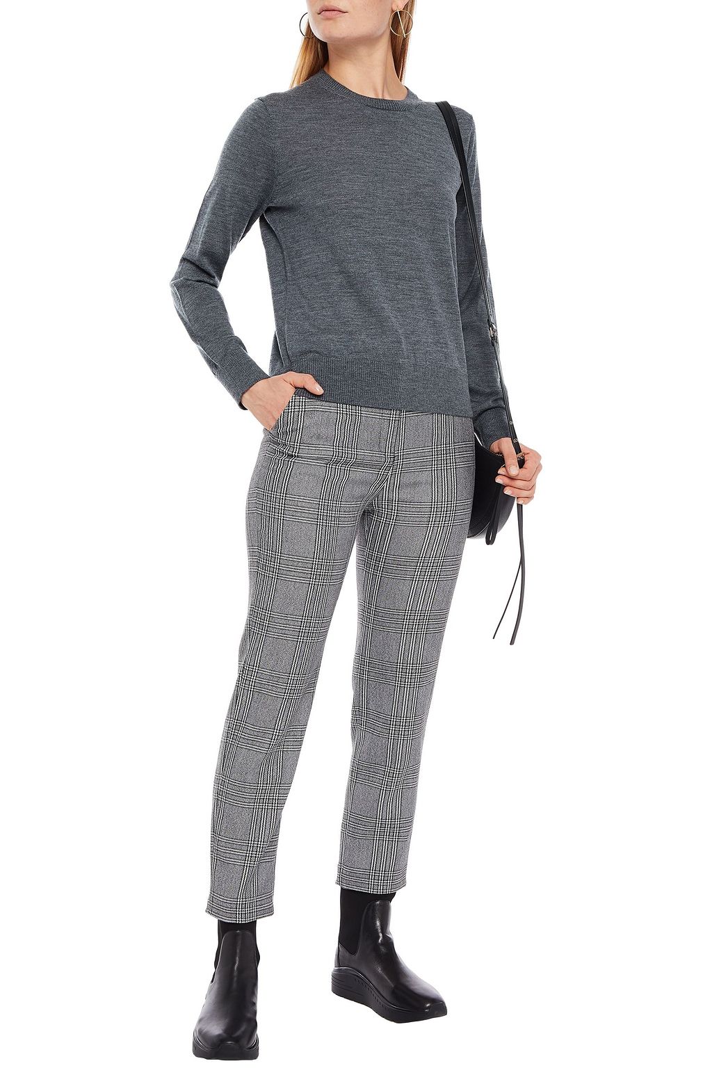 SAMSØE Φ SAMSØE Mélange merino wool sweater
