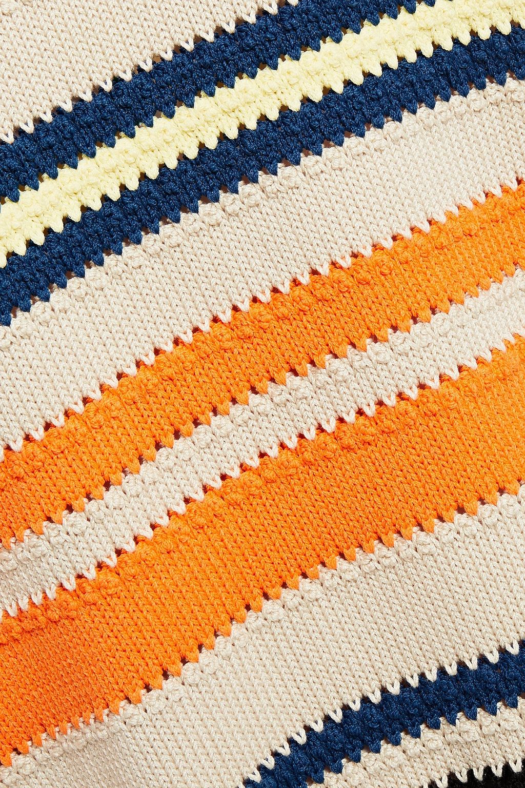 KENZO Striped cotton-blend sweater