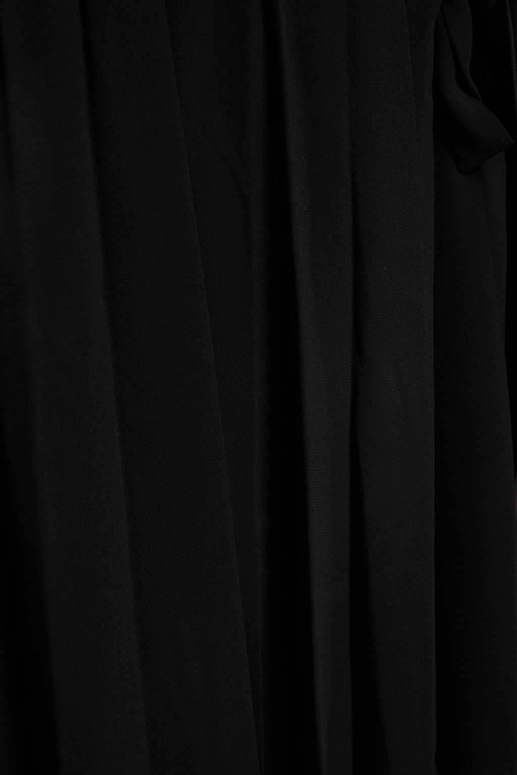 SAMSØE Φ SAMSØE Belted layered pleated crepe de chine midi dress