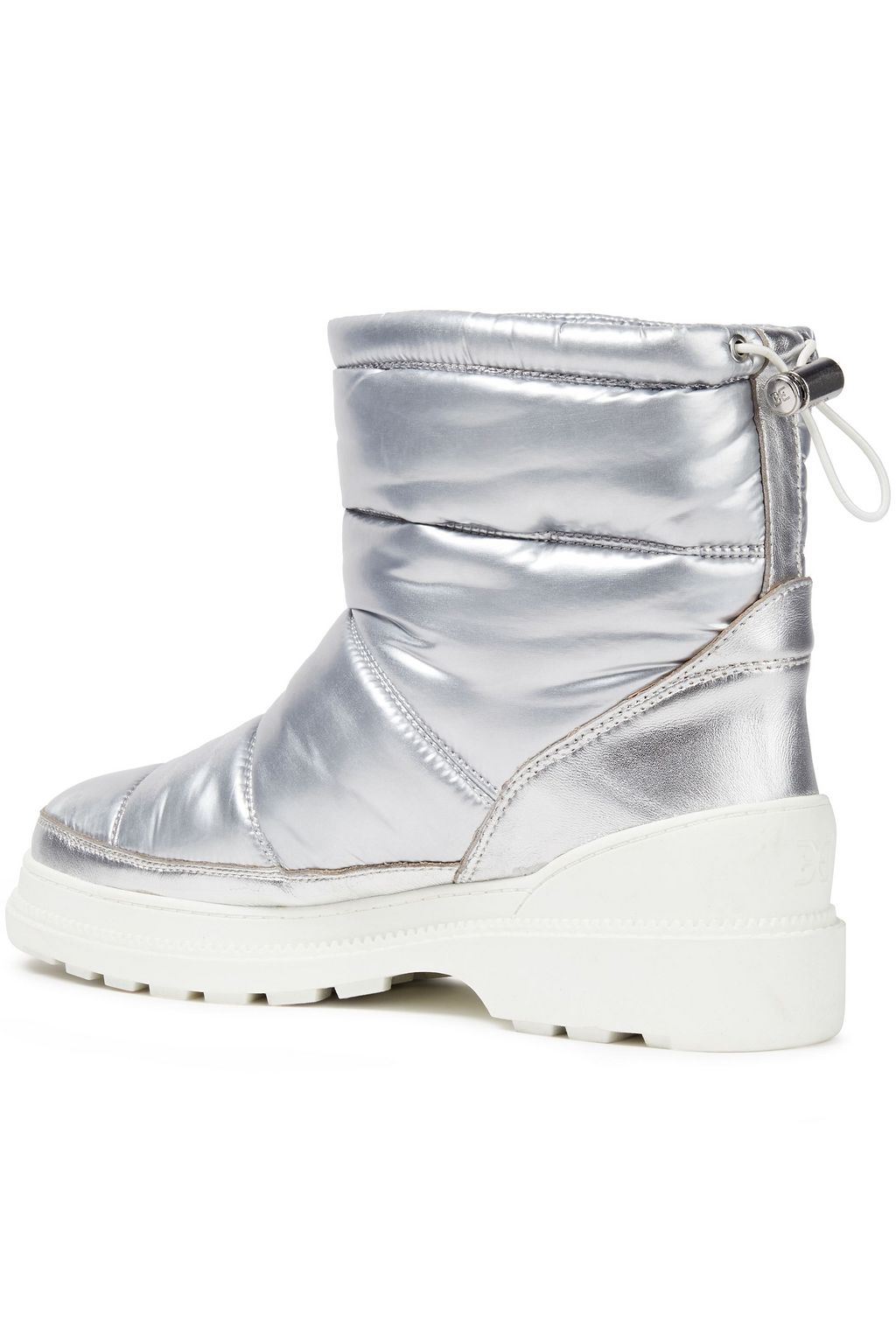 SAM EDELMAN Carlton quilted metallic shell snow boots
