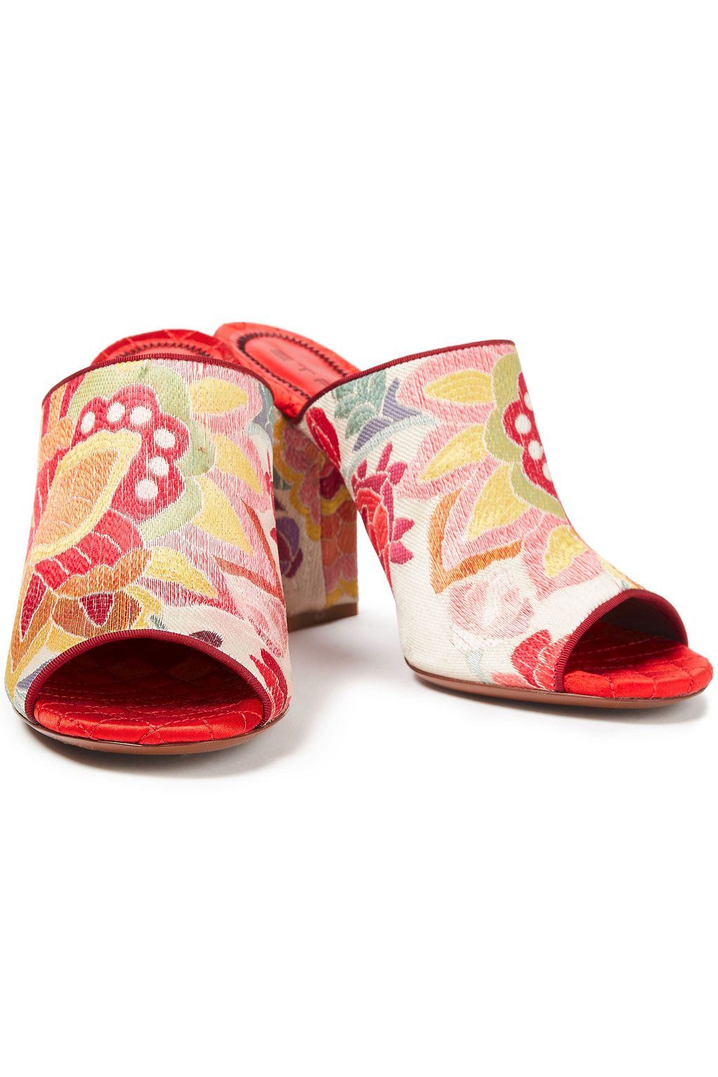 ETRO Floral-jacquard mules