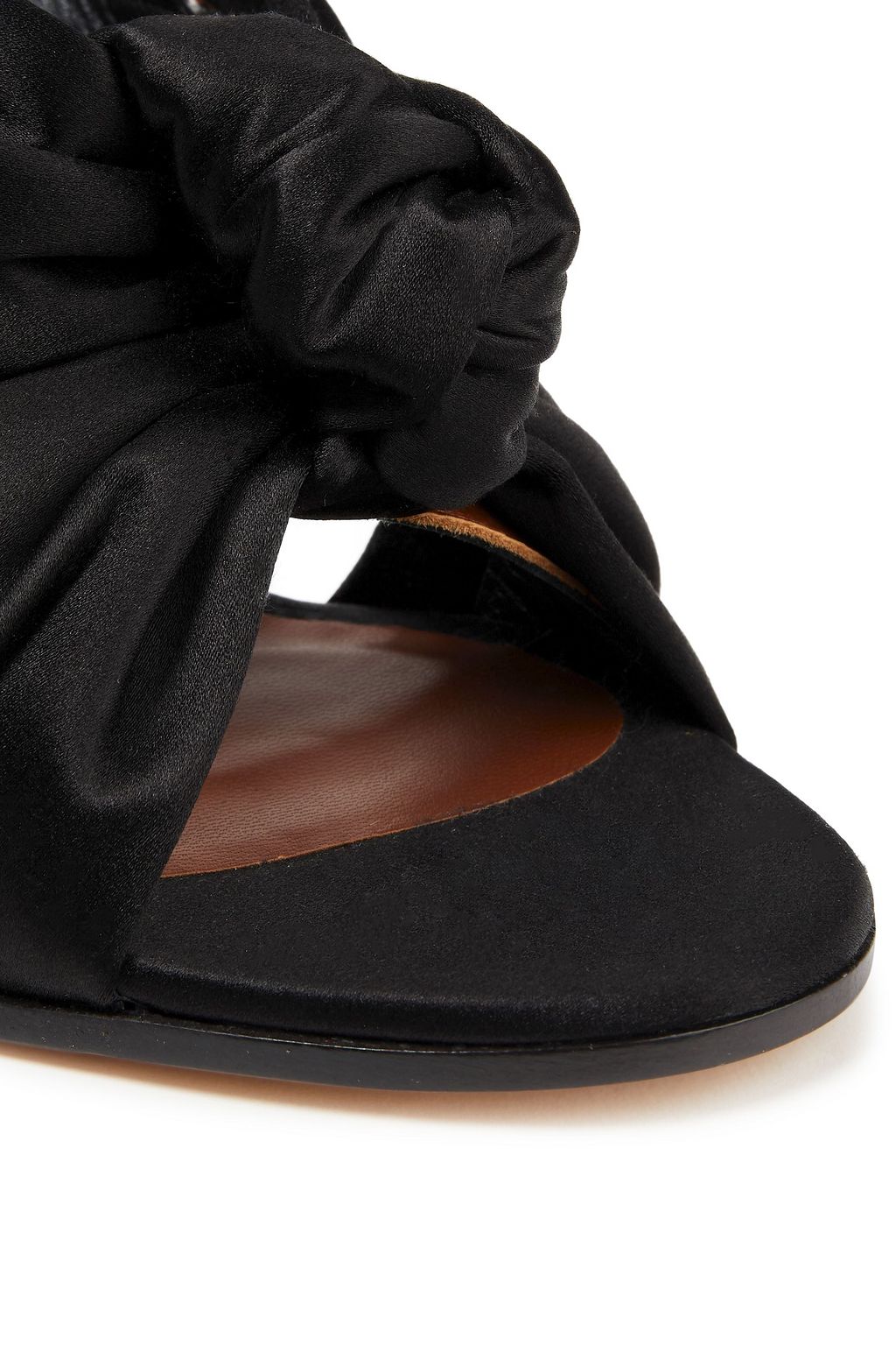 ETRO Knotted satin sandals