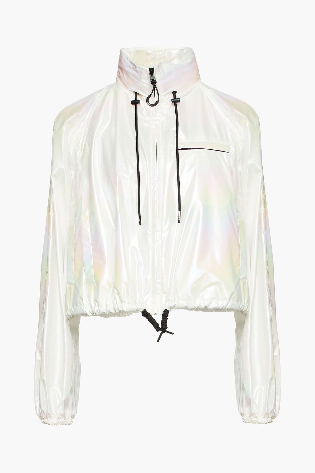 cropped shell jacket