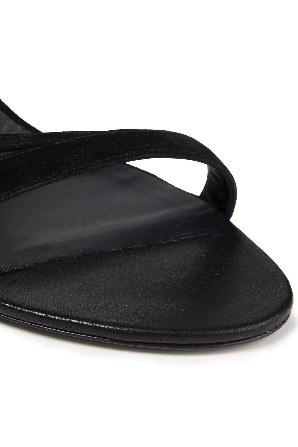 ROGER VIVIER 装飾付き スエード サンダル
