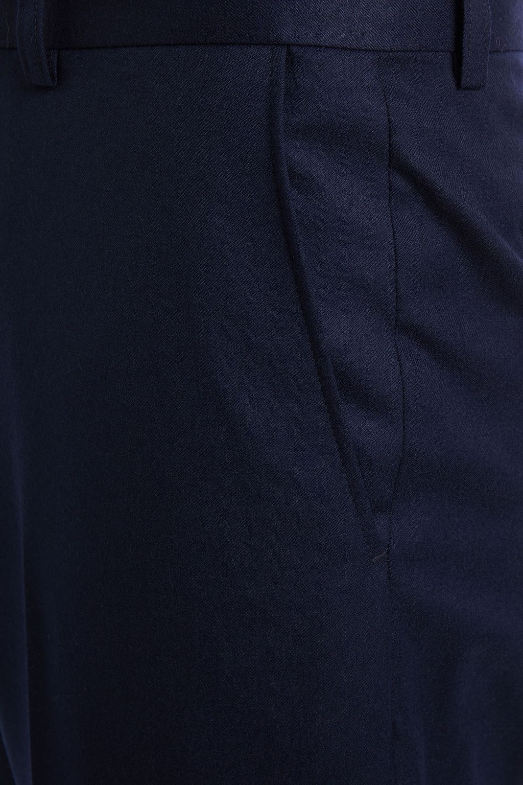 SANDRO Wool-twill pants