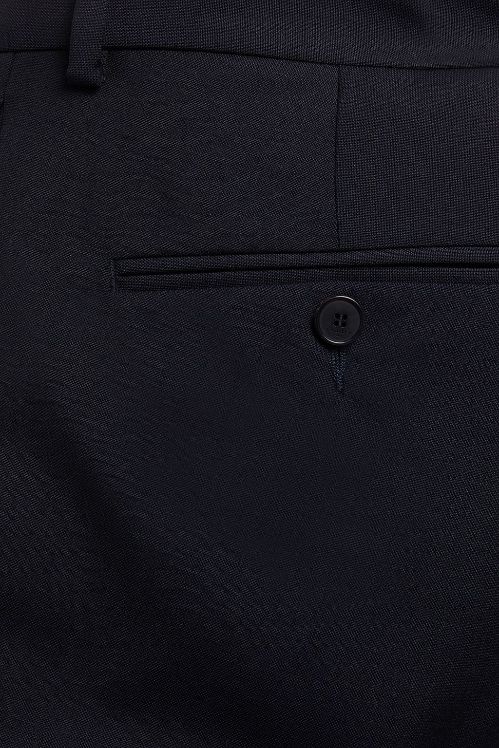 SANDRO Slim-fit wool and mohair-blend suit pants