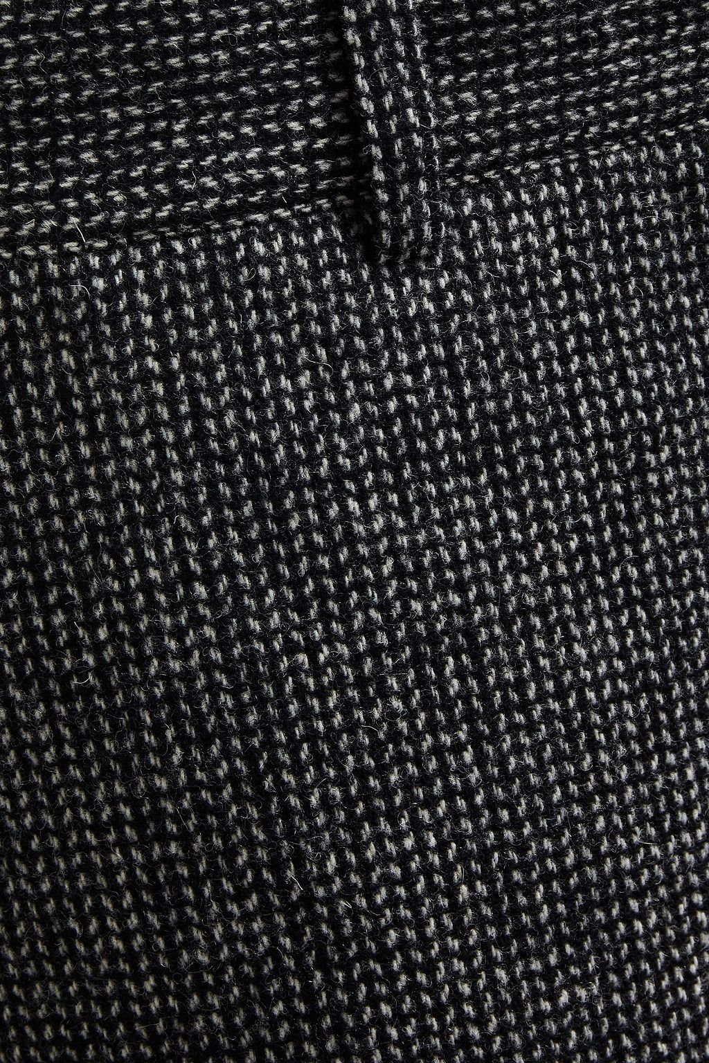 SANDRO Slim-fit cropped wool suit pants