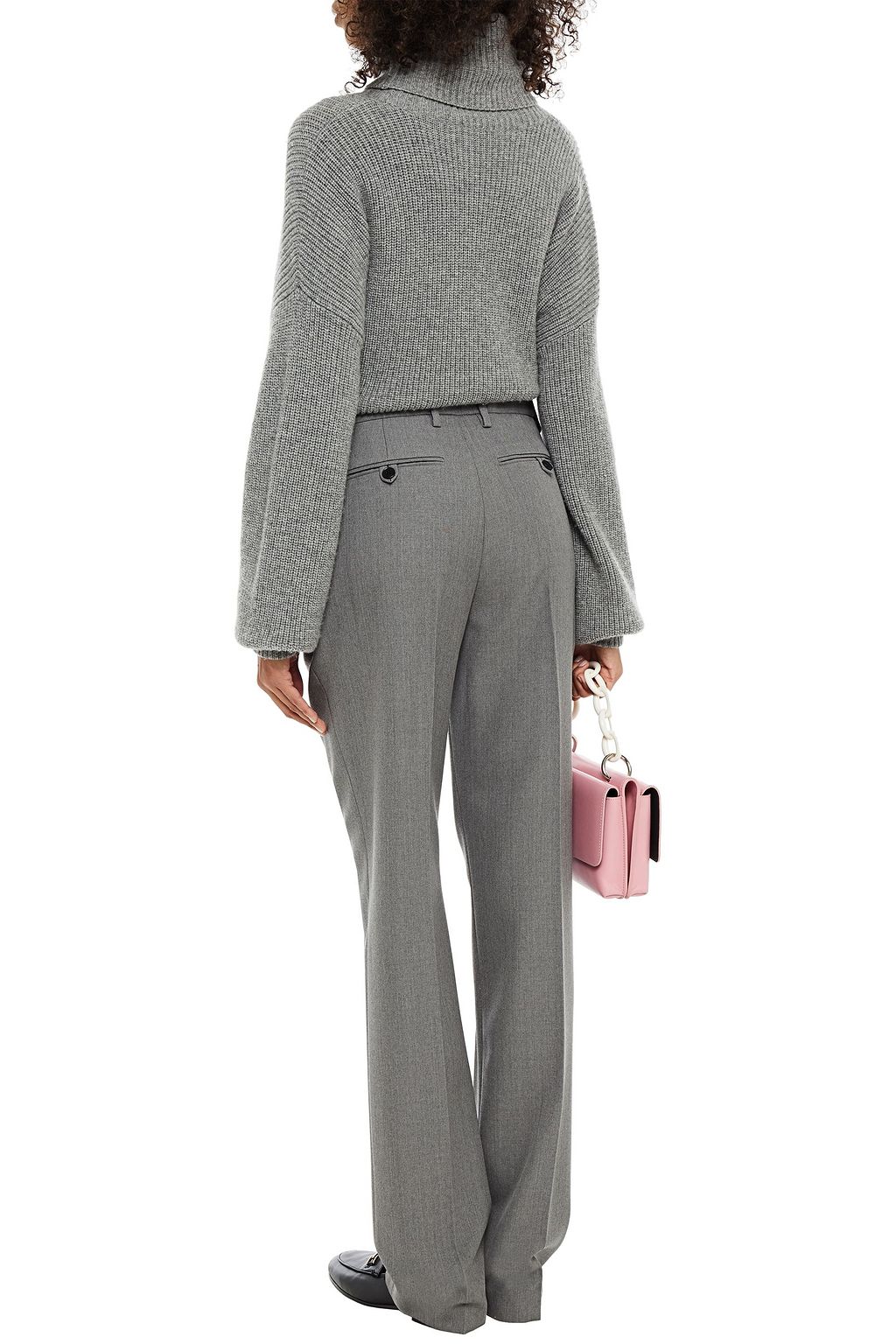 MSGM Wool straight-leg pants