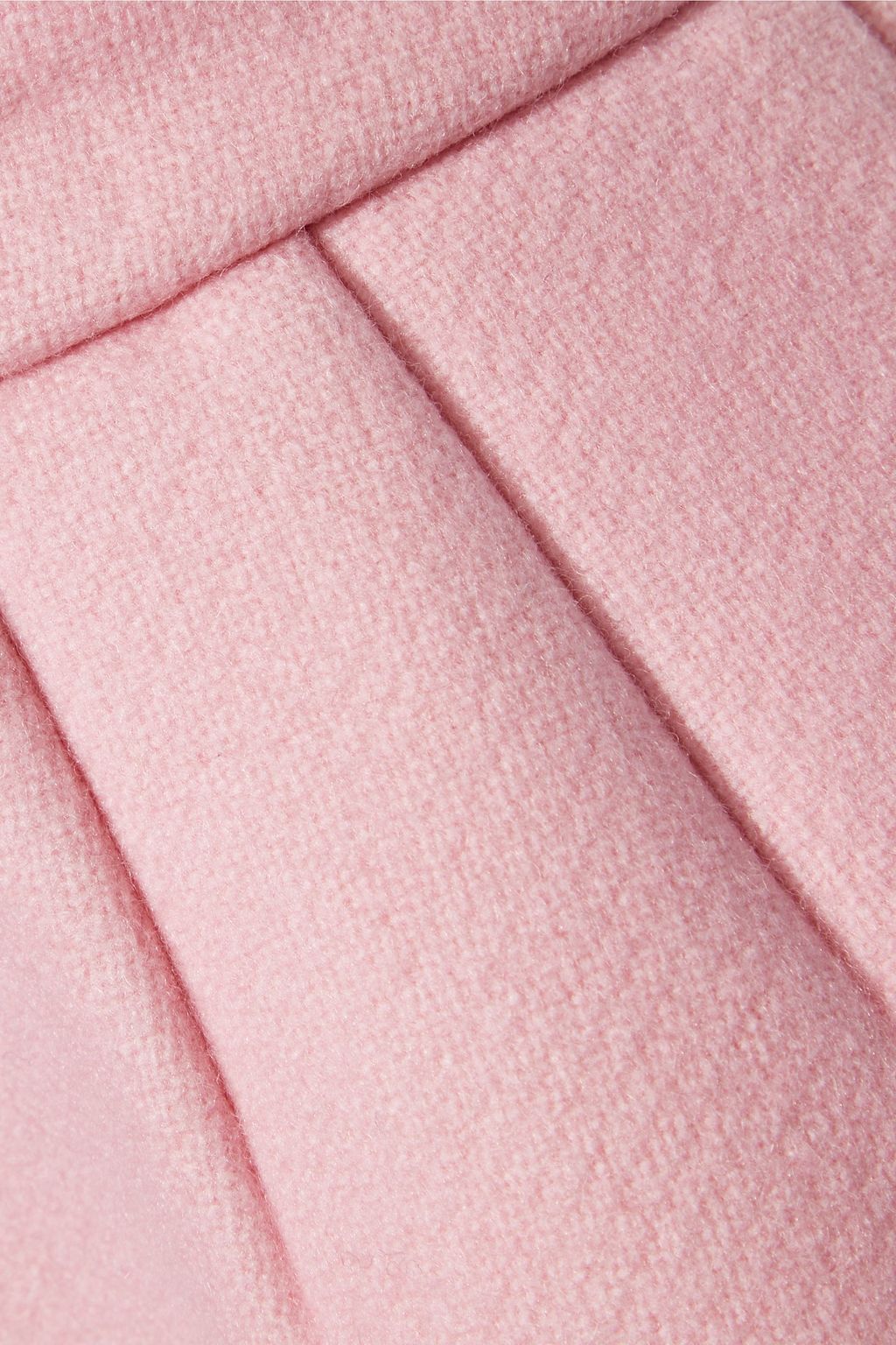 REDVALENTINO Wool-blend felt mini skirt