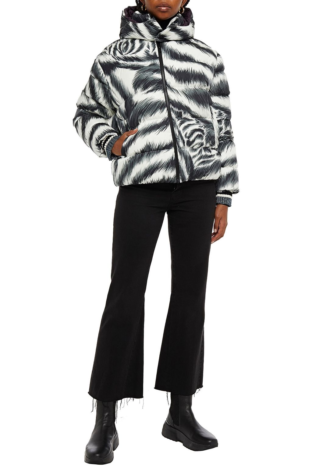 MISSONI Quilted printed shell jacket